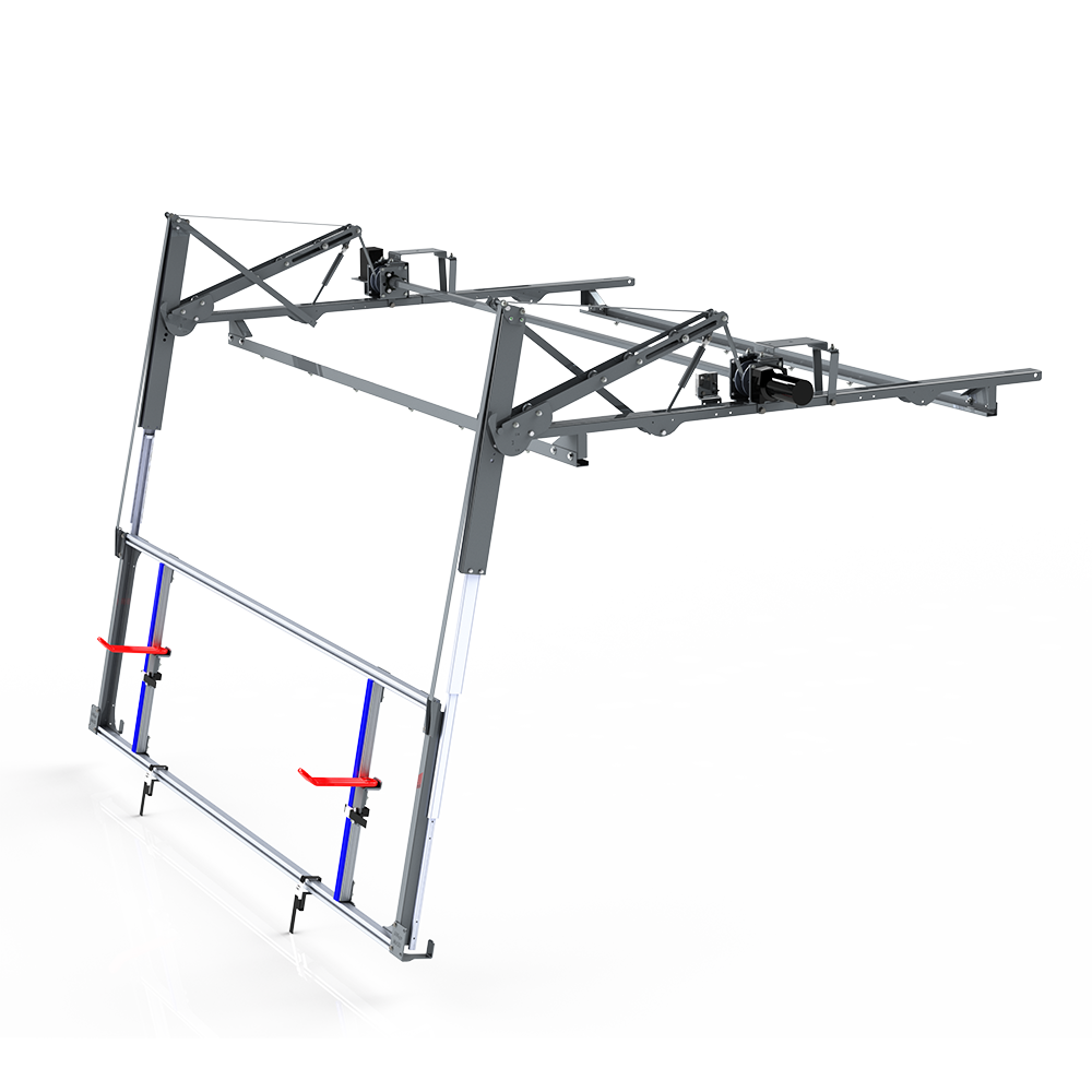 Premium, NoContact ladder rack, Electric left side for commercial